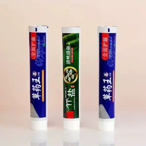 Full Size OEM Cosmetic Aluminum Plastic Tube Packaging Laminated Squeeze Aluminium Empty Toothpaste Tube