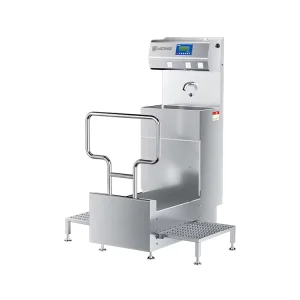 Fully Automatic Soap Hand Washing Boots Disinfection Induction Faucet Employee Hygiene Station