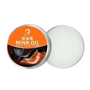 Genuine Leather Balm Shoe Polish Cream Mink Oil Shoe Care Cleaner With Instant Shine