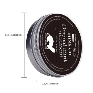 Genuine Leather Care Mink Oil Cream for Home Use for Bags Coats Shoes Shoe Polish