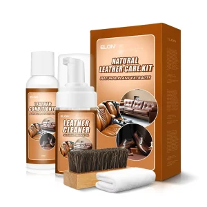 Genuine Leather Furniture Cleaning Supply 100ML Foam Leather Cleaner and Conditioner for Car Interior Leather and Handbag