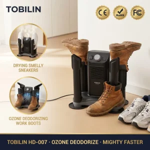 HD 007 Electric Mighty Ozone Deodorant Shoe Faster Dryer OEM ODM CE RoHS FCC Sneaker Boot