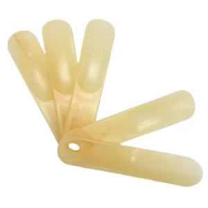 Hangable Translucent Short Shoehorn for Men Women Children Plastic Shoe Horn PH12AE