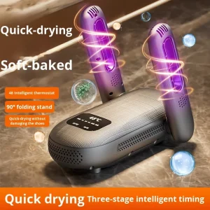 Heating Drying Socks Shoes Machine Home Smart Timer Portable Ozone Shoe Dryer