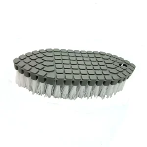Heavy Duty Handheld Stiff Bristles Scrub Brush Bendable Vegetable Fruit Brush Household Cleaning Scrubber