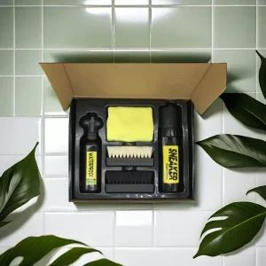 Heavy Duty Shoe Cleaning Kit for Work Boots and Sports Shoes Includes Deep Clean Solution and Durable Brushes shoe cleaning