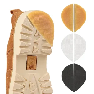Heel Repair Kit for Shoes Adhesive Anti-Slip Shoe Pads Noise Reduction Sole Stick Protector for Boots and Leather Shoes