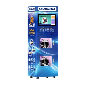 Helmet And Shoe 2 In 1 Cleaning Vending Machine Automatic Motorcycle Helmet And Footwear Sanitizing Dryer Self Service