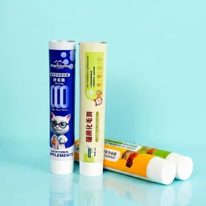 High Barrier Aluminum Plastic ABL Metal Laminated Toothpaste Tube Custom Empty Flip Cover Design