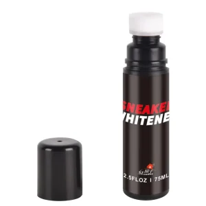 High Effect Care Liquid White Shoe Cleaner Sneaker Whitener with Sponge Applicator 75ml