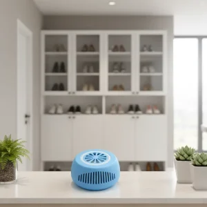 High Efficiency App Controlled Shoe Cabinet Deodorizer Odor Adsorber for Hotel & Car Use