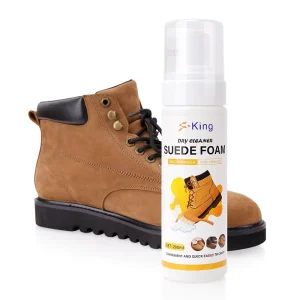 High Efficiency Eco friendly Premium Shoe Cleaning Foam Wet Portable Suede Cleaner Deep Cleaning Stain Removal Restoration