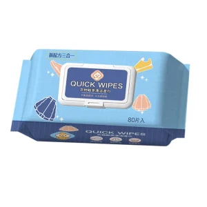 High-Efficiency Quick Cleaning Shoes Wet Wipes Non-Woven Fabric Stain Remover Unscented 15x20cm for Sneakers