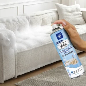 High Foaming Fabric Sofa Cleaner 520ml Carpet Car Upholstery Cleaner Couch Foam Cleaner and Stain Remover Spray
