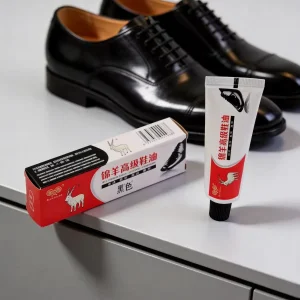 High Gloss Brightening Shoe Polish Fast Mirror Polishing for Daily Leather Footwear