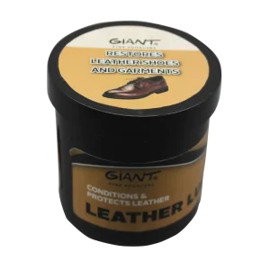 High Luster Leather Conditioner Cream Lanolin Leather Restoration & Perfect Nourish Rich Grease Leather Lube With Tiny Sponge