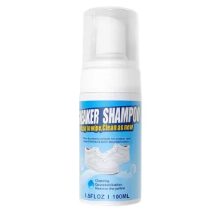 High Quality Customizable White Shoes Decontamination Cleaning Sneaker Shampoo Spray 100ml 150ml