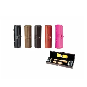 High Quality Good Market Leather Box Shoe Care Kit