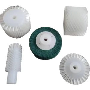 High Quality Industrial Grade Nylon Disc Roller Brush Fast Cleaning for Shoes Electric Cleaning Machine OEM Support