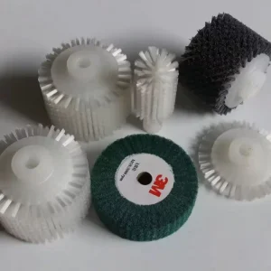 High Quality New Plastic Nylon Roller Brush for Automatic Shoe Washing Machine Cleaning Equipment with 6 Brush Wheels