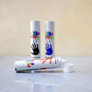 High Quality Pigment Tint Balm Tubes Cylinder Screw Cap UV Printing Eco friendly Custom Color Packaging