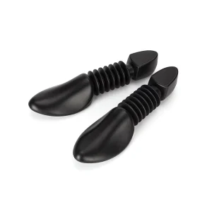 High Quality Plastic Shoe Tree for Men Shape Prevent Creasing Black Spring Black Plastic Shoes Trees XC B02