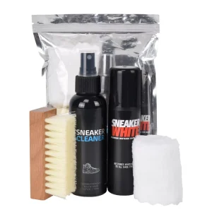 High Quality Private Label Sneaker White Shoes Cleaner Kit Spray with Brush Towel