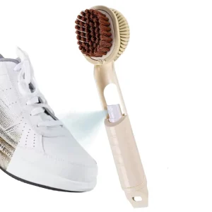 High Quality Sneakers Boot Leather Canvas Suede Shoe Brush Detachable Small Spray Bottle White Shoe Sneaker Cleaning Brushes