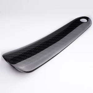 High Strength Carbon Fiber Shoe Spoon Durable Travel Size Carbon Fiber Shoe Horn Portable Shoehorns for Men Women