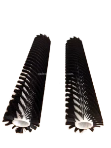 High Wear-Resistant Industrial Grade Nylon PV Module Brush Roll with Polishing and Anti-Static Features for Solar System Cleaning