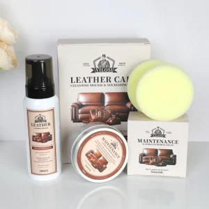 High grade Leather Cleaning Care Set for Leather Shoes Sofa and Other Leather Products Furniture