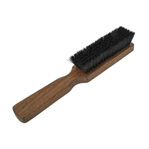 Hog Bristles Cleaning Leather Shoes Boots Care Brushes Suede Cleaner Brush Pig Hair Brush with Wood Handle