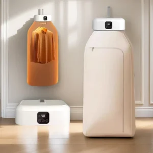 Home Portable Electric Mini Steam Cabinet Fast Heating Foldable Automatic Clothes Dryer Remote Control Compact Dryers