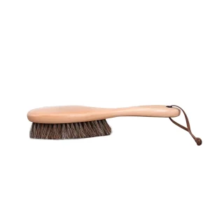 Horsehair Brush Plus Box Horsehair Dust Removal Brush Shoe Brush