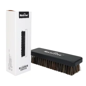 Horsehair Shoes Shine Brush Horse Hair Sneaker Shoe Cleaner Brush Leather Polishing Brush