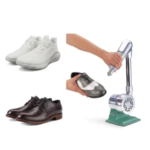 Hot Air Blower Temperature Adjust Footwear Remove Extra Threads Fluff Polish Shoe Surface Industrial Processing Equipment