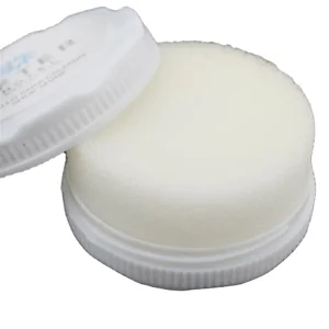 Hotel Amenities Disposable Eco Friendly Portable Shoe Polisher with Plastic Case Travel Shoe Care Brightening Sponge