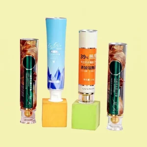Hotel Amenity Aluminum Plastic Toothpaste Tube 12.7-35mm Diameter Screw Cap UV Printing for Guest Supplies