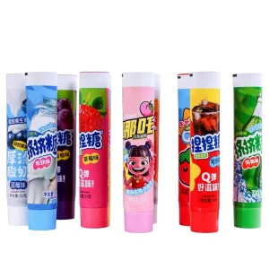Hotel Amenity Food Grade Aluminum Plastic Cylinder Tubes Screw 12.7 35mm Diameter UV Printing Eco friendly for Toothpaste