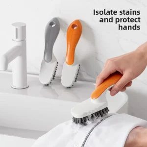 Household Bathroom Cleaning Brush Long Handle Shoes Clothing Cleaning Brush Cleaning Tool for Home Use