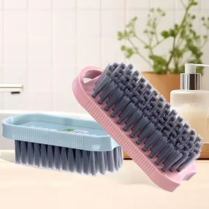 Household Carpet Cleaning Brushes Bathroom Floor Brush Shoe Clothes Collar Laundry Brush With Handle