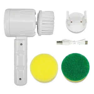 Household Cleaning Tool Electric Folding Handheld Wireless Brush for Shoes Kitchen Bathroom and Toilet Cleaning