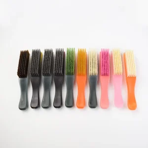 Household Daily Multifunctional Long Handle Shoe Brush Plastic Solid Color Cashmere Soft Bristled Cleaning