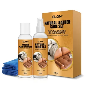 Household Leather Care Non Toxic Leather Cleaner & Conditioner Kit for All Leather Natural Leather Cleaning Liquid
