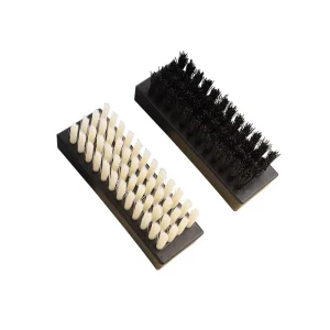 Household Multi functional Shoe Cleaning Brush Nano Brush Technology Flat Design Black Handle For Care Deodorization