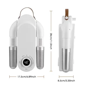 Household Shoes Dryer Smart Purple Light Dehumidification Heater Deodorizer shoe dryer Electric Rotating Shoe Dryer