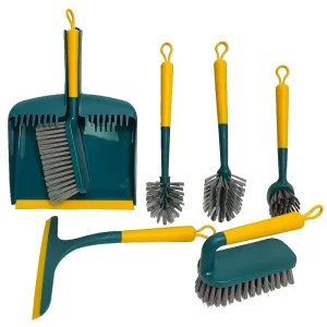 In Stock Two Tone Brushes Household Cleaning and Stiff Bristled Shoe Brushes