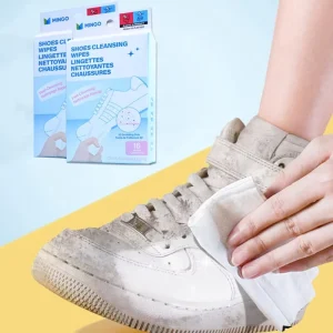 Individual Pack White Sneaker Clean Shoe Polish Cleaning Wipes Quick Wipes Sneaker White Blue Black Dot Shoe Cleaning Wipes