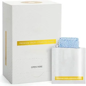 Individually Pocket Size Disposable Non woven Shoe Sneaker Wipes Cleaner 150x200mm for Adult Use