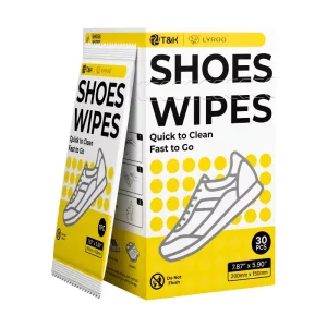 Individually Wrapped Shoe Cleaning Wipes Instant Whitening Sneaker Cleaner Emergency Stain Removal Tissues for White Shoes